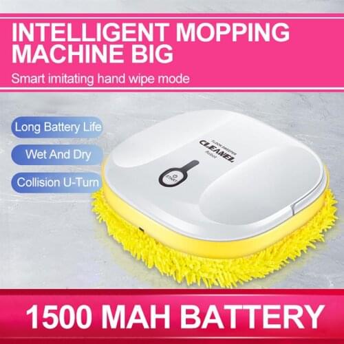 Smart Mopping Robot,Automatic Floor Mopping Robot Wet And Dry, Sweeping Robot Smart Vacuum Cleaner Cleaning Tool Home Cleaning