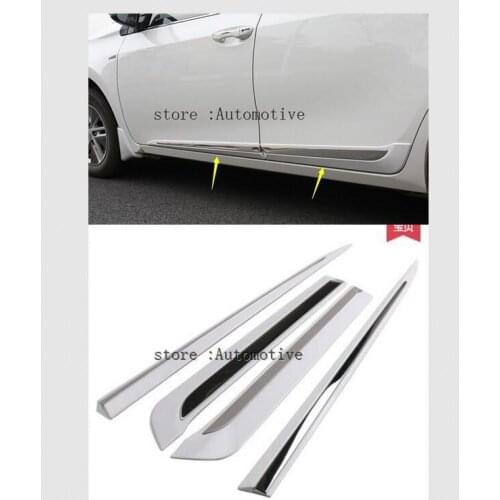 High Quality! Car styling Side Door Body Molding Cover Trim For TOYOTA COROLLA 2014 2015 2016 2017 2018