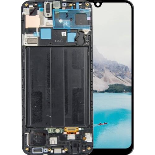 6.4" LCD For Samsung Galaxy A50S A507F/DS A507FN/DS A507W A507F A507 LCD Display Touch Screen Digitizer Glass Assembly + Frame