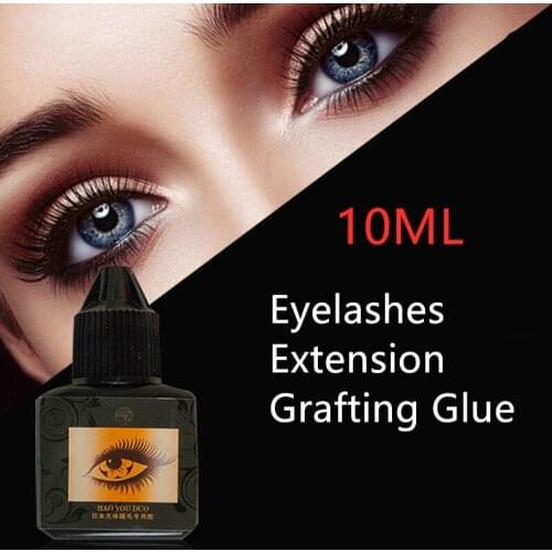 10ML Individual Eyelashes Extension Grafting Glue Long-lasting Nature Fast Drying Adhesive False Eye Lashes Makeup Tool