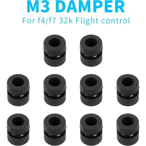 10PCS/lot M3 Damping Ball For M3 Mounting Hole F3 F4 F7 Flight Controller RC Drone Multi Rotor Accessory