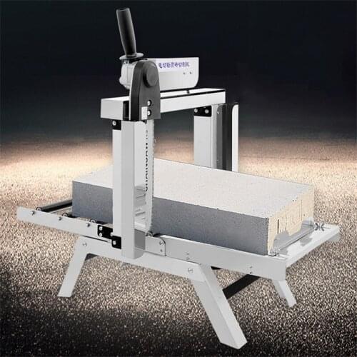 12 inches Small Electric Block Brick Cutting Machine Portable Foam 220V Stainless Steel Aluminum Cutting Tools Cutting Equipmen