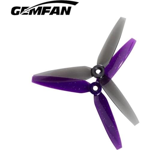 2 Pairs Gemfan 513D Durable 5149 5.1x4.9 5 Inch 3-Blade Propeller for RC Drone FPV Racing RC Quadcopter RC Parts DIY Accessories