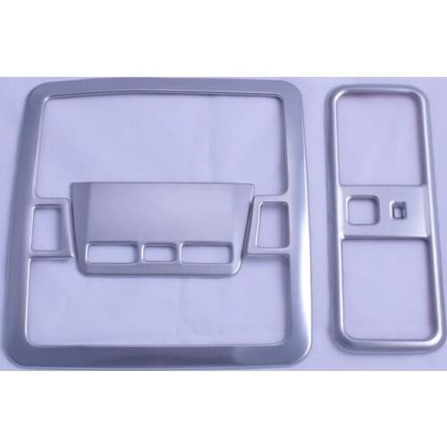 3 pcs / set ABS Car Styling Car Front Rear reading lamps for Toyota Camry 2012-2016 Frame sequins Decoration sequins