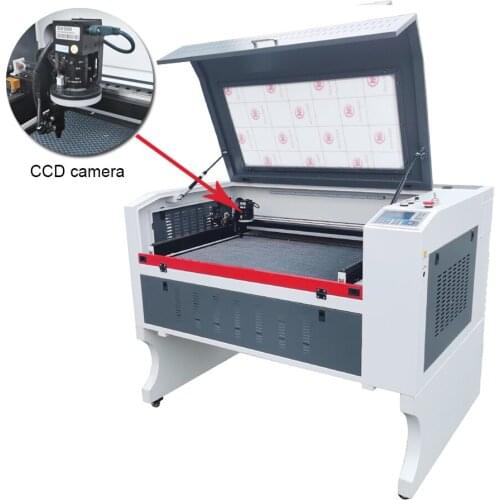 9060 cnc laser engraver ccd camera 100w paper wood acrylic engraving cutting machine