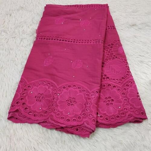 African Net Lace Fabric 100% Cotton Punch Embroidery 2021 High Quality French Net Lace Fabric For Dress 5Yards/Lot hz1129