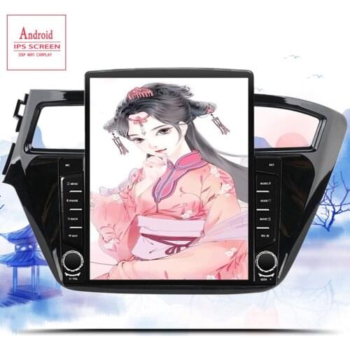 Android 10.0 Octa-Core head unit 4G in Dash Car Radio Multimedia Video Player Navigation GPS For Hyundai I20 2014-2020 Casstte