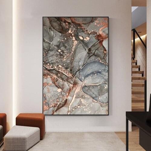 Marble Texture Pattern Canvas Poster Print Luxury Abstract Art Painting Simplicity Home Decor Contemporary Wall Picture Moder