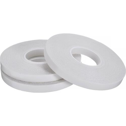 New White Double Sided Tape Adhesive Sewing For Quilting Sewing Wash Away Tape Dolls Craft 10 Meter/Roll 3pcs