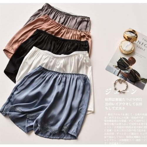 Summer Womens Pajamas Sexy Silk Shorts Comfortable Womens Three Pants Home Pants Home Clothes For Women