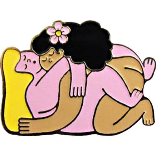 Lgbt pins lesbian brooch