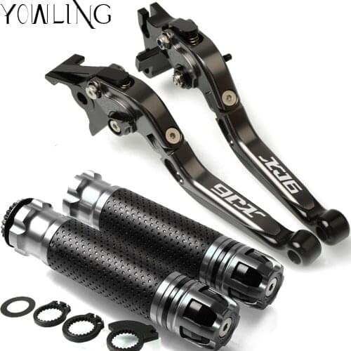 Motorcycle Adjustable Brake Clutch Levers Handlebar Hand Grips For YAMAHA XJ6 / N XJ6 DIVERSION 2009-2015 2011 2012 2013 2014