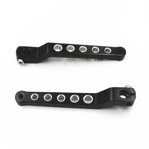 Pair Black Motorcycle Heel Toe Gear Shift Pedal Levers For Harley Softail Electra Glide Tour Glide FLST FLT FLHT