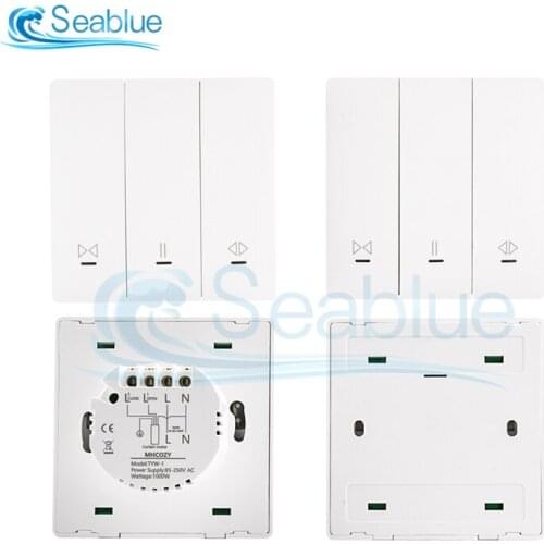 Tuya Smart Life WiFi Curtain Blind Switch for Roller Shutter Electric motor Google Home Alexa Echo Voice Control DIY Smart Home