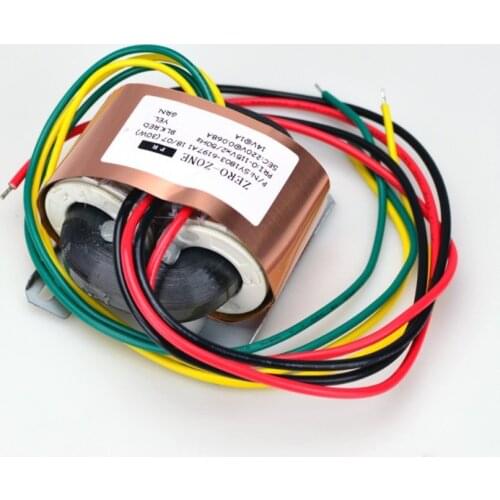 ZERO-ZONE 30VA 30W R-core to PRT Transformer Input 0-115Vx2 or 230V Output 220V 0.068A 14V 1A