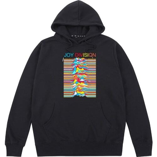 Joy Division Unknown Pleasure punk rock hipster streetwear Hoodies Sweatshirts men women unisex Cotton