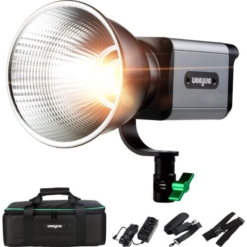 VILTROX Weeylite Ninja 200 60W COB Continuous Lighting, LED Video Light Film Lighting Studio Flash Light Bowens Mount Bi-Color