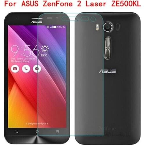 10pcs/lot Tempered Glass Original 9H Explosion-proof Protective Film Screen Protector for ASUS ZenFone 2 Laser ZE500KL 5.0 inch
