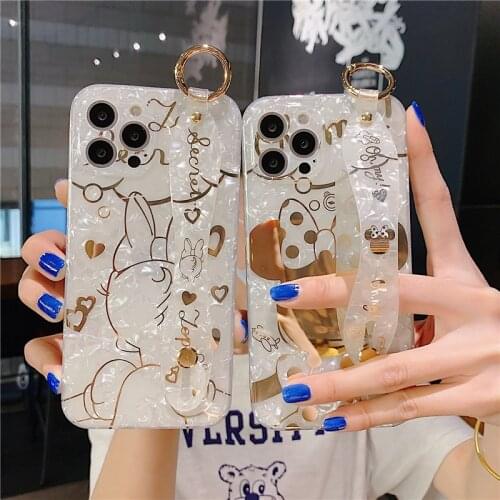 Phone case protective cover is suitable for iphone 12 pro max 11 8 7 6 s XR PLUS X XS SE 2020 mini Disney Minnie