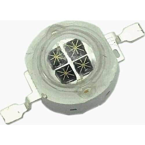 10pcs/lot High Power LED Chip IR Infrared 850nm 940nm 5W Emitter Light Lamp Beads 850 940 nm with PCB or not pcb