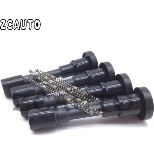 4X Ignition Coil 33400-65G00 33410-77E01 33400-65G01 Rubber Boot With Spring Connect Spark Plug For Suzuki Aerio Liana Carry