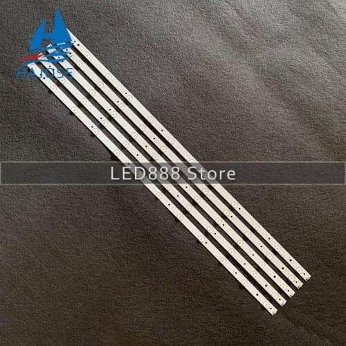 841MM (12LED) LED strip GJ-2K16-430-D512-V4 LB43014 V0 For 43"TPT430U3-EQYSHM 43PFK6540 43PFK6510 43PFK6543 43PFK6560 43PUS6753