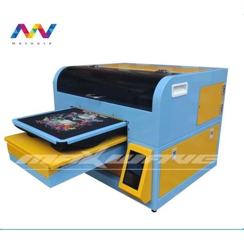 A4 Size 6 Color DTG T-Shirt Printer Textile Printer T shirt Printing Machine Direct to Garment Printer
