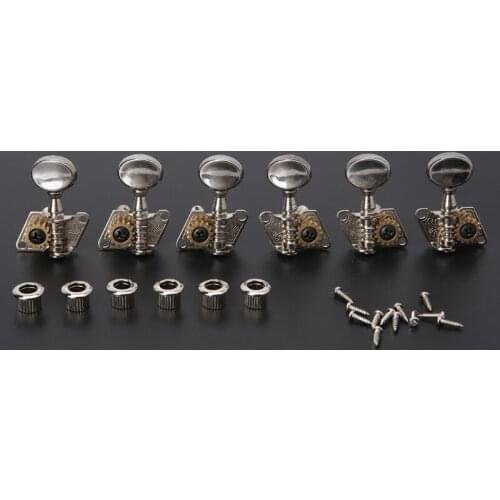 Acoustic Folk Guitar Open Tuning Peg Tuners Machine Heads for Replacement Parts E56D