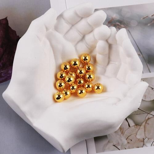 Two-hand Shape Storage Mold DIY Ashtray Dish Plate Crystal UV Epoxy Resin Clay Mold Mirror Silicone Mould For Resin Craft Making