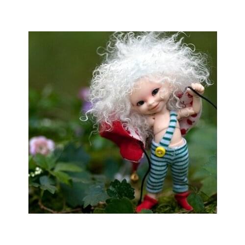 Flash sale!free shipping!free makeup&eyes!top quality bjd 1/12 baby doll 11cm mini cute soso hot toy kids best gift