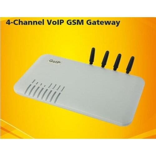 GOIP-4 4-Channel VoIP Gateway GSM module for making GSM calls