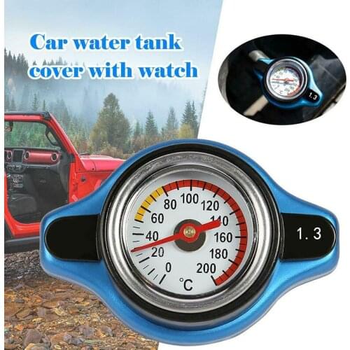Hot Car Temperature Gauge Tank Cover Universal Auto Replacement Parts Accessories Modification Car Styling