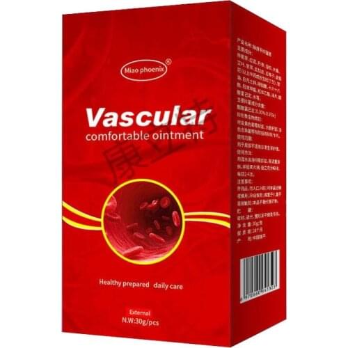 Chinese medicinal ointment varicose veins vascular inflammation massage cream to cure phlebitis vasculitis rotten legs 30g