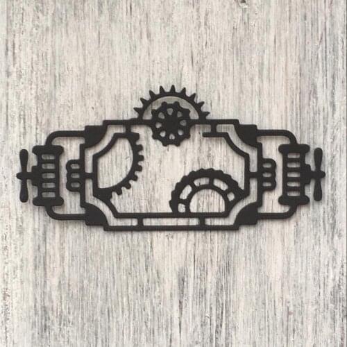 ArtScrap Steampunk mechanism Metal Cutting Dies Stencils For DIY Scrapbooking Card Decorative Craft Die Cuts | Art: 198