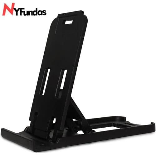 NYFundas Mini Foldable Phone Holder Folding For iphone 8 8Plus 7 6 6 S Plus X 5S Samsung Gaxary S9Plus S8 S 9 Desktop Accessory