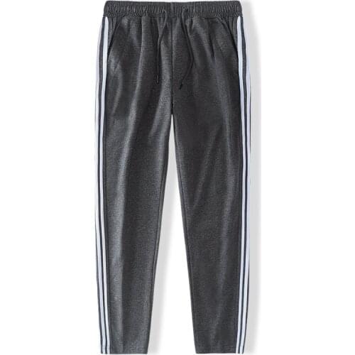 Asian Size 2021 New Fashion Men Sweatpants Casual StreetWear Cotton Pants Sports Trousers Male Striped Pants Mens Clothing 8xl