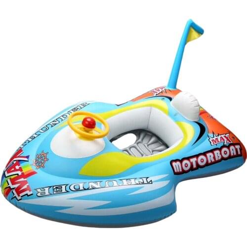 Summer Baby Swimming Ring Inflatable Toddler Float Mattress Kid Cartoon Car Trainer Thicken Juegos Inflables Water Sports BE50AA