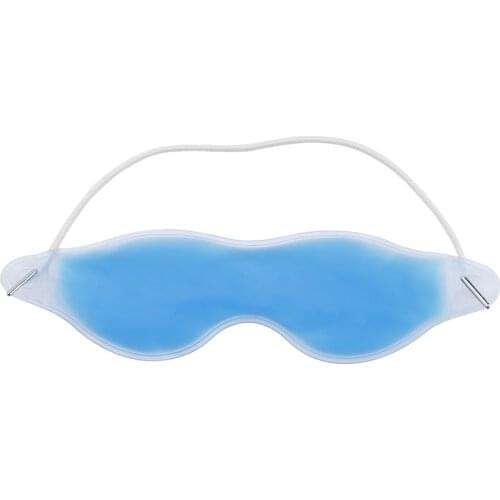 2018 New 1PC Sleep Masks Summer Cool Ice Goggles Eye Mask Sleep Headache Relief Eye Fatigue Dark Circles Remove Gel Ice Pack