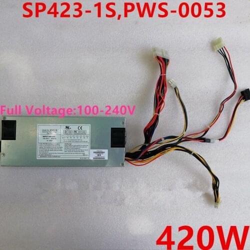 New Original PSU For Supermicro 1U 420W Power Supply SP423-1S PWS-0053
