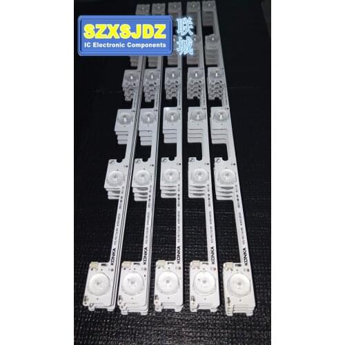 100 pçs/lote original novo led backlight tira barra para kdl48jt618a kdl48jt618u kdl48ss618u 35018539 35018540 6 leds (6 v) 442m
