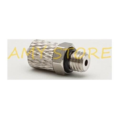 PC4-M5 PC6-M5 Fast Twist Jointer 4mm 6mm OD Pneumatic Air Hose Tube to M5 Male Threaded Hose Mini Barb Connector Fittings