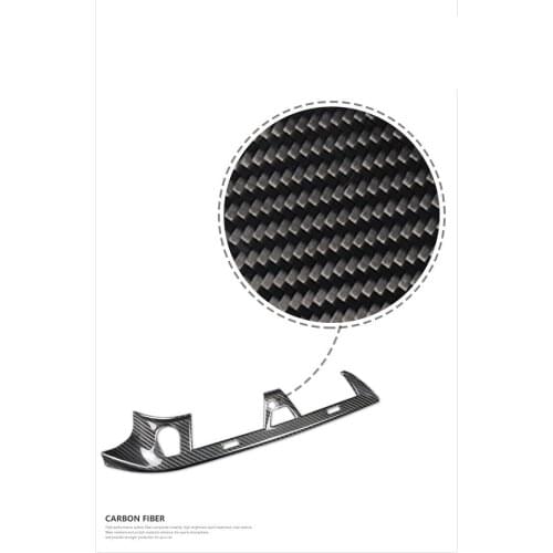 Is Ssuitable f\For The New BMW 5 Series G38 Automobile Intermediate Outlet Box Carbon Fiber Mod Color Blackification
