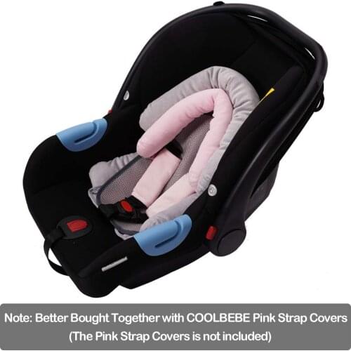 3-in-1 Baby Head Neck Body Support Pillow for Newborn Infant Extra Soft Car Seat Insert Pad for Carseats baby Strollers pads