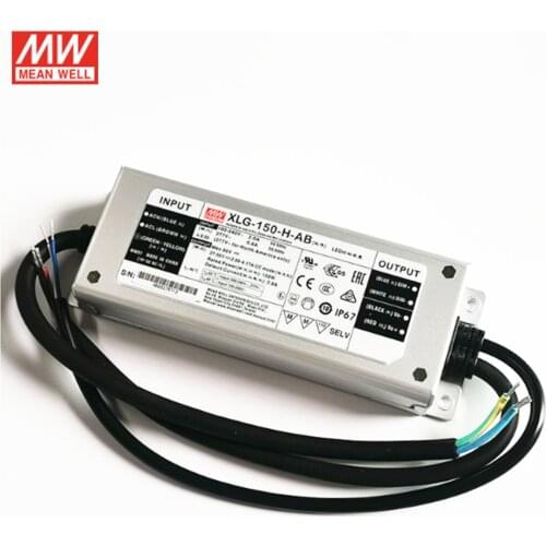 MEAN WELL XLG-150-H-AB 150W 27-56V 2800mA Constant Power Mode LED Driver Dimmable LED Power Supply Adjustable Dimming