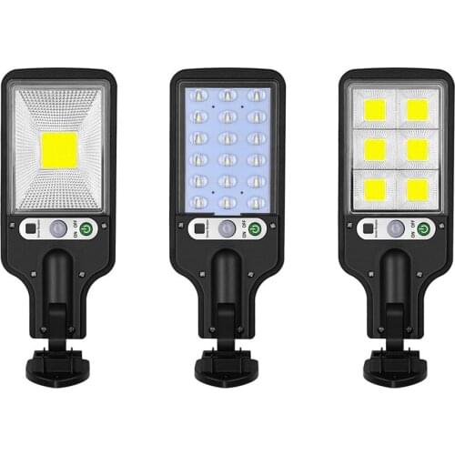 Solar Street Lights Outdoor Solar Lamp With 3 Light Mode Waterproof Motion Sensor Security Lighting for Garden Patio Path Yard