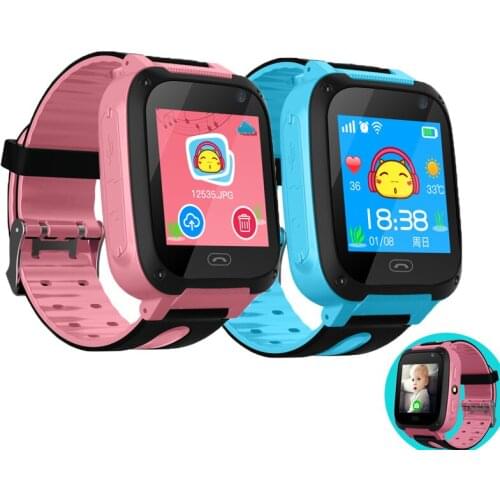 Waterproof Child smart watch SIM Card Clock Call cute sports multi-function video camera call pk Huawei kids smart watch 3