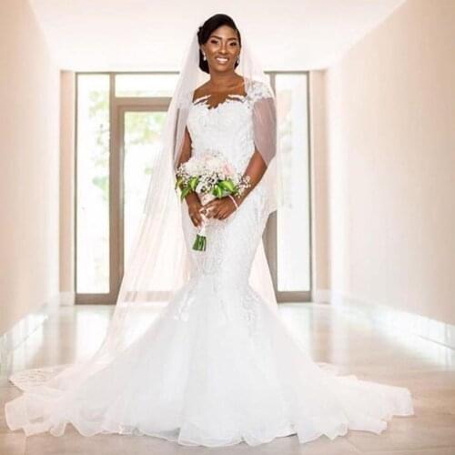 High Quality Mermaid Wedding Dress Bridal Gown