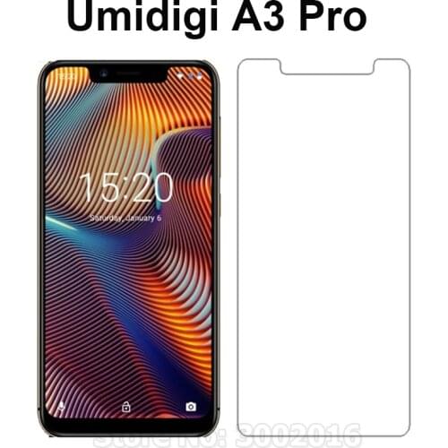 2PC Tempered Glass For UMIDIGI A3 Pro Screen Protector Mobile Phone Front Glass Film For UMI A3 A3Pro Smartphone Glass
