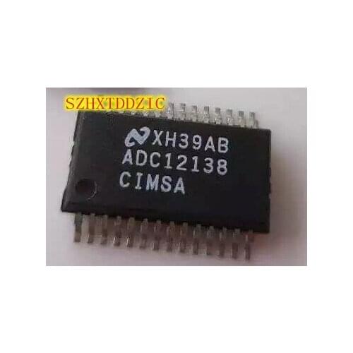 2pcs/lot ADC12138CIMSA ADC12138 SSOP28 5.2MM [SMD]