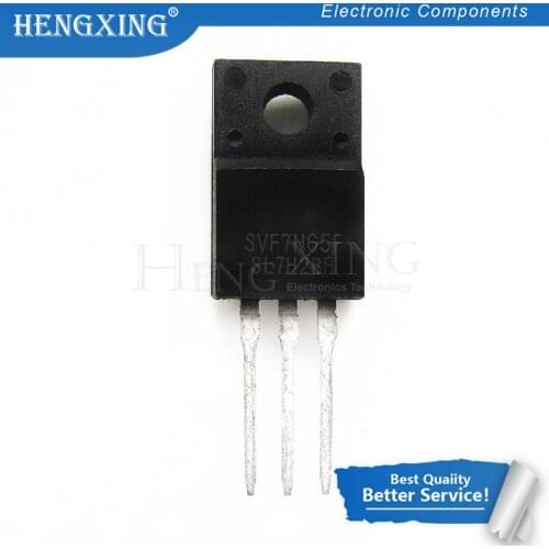 10pcs/lot SVF7N65F SVF7N60F JCS7N65FB MDF7N65B TO-220F 7A 650V In Stock